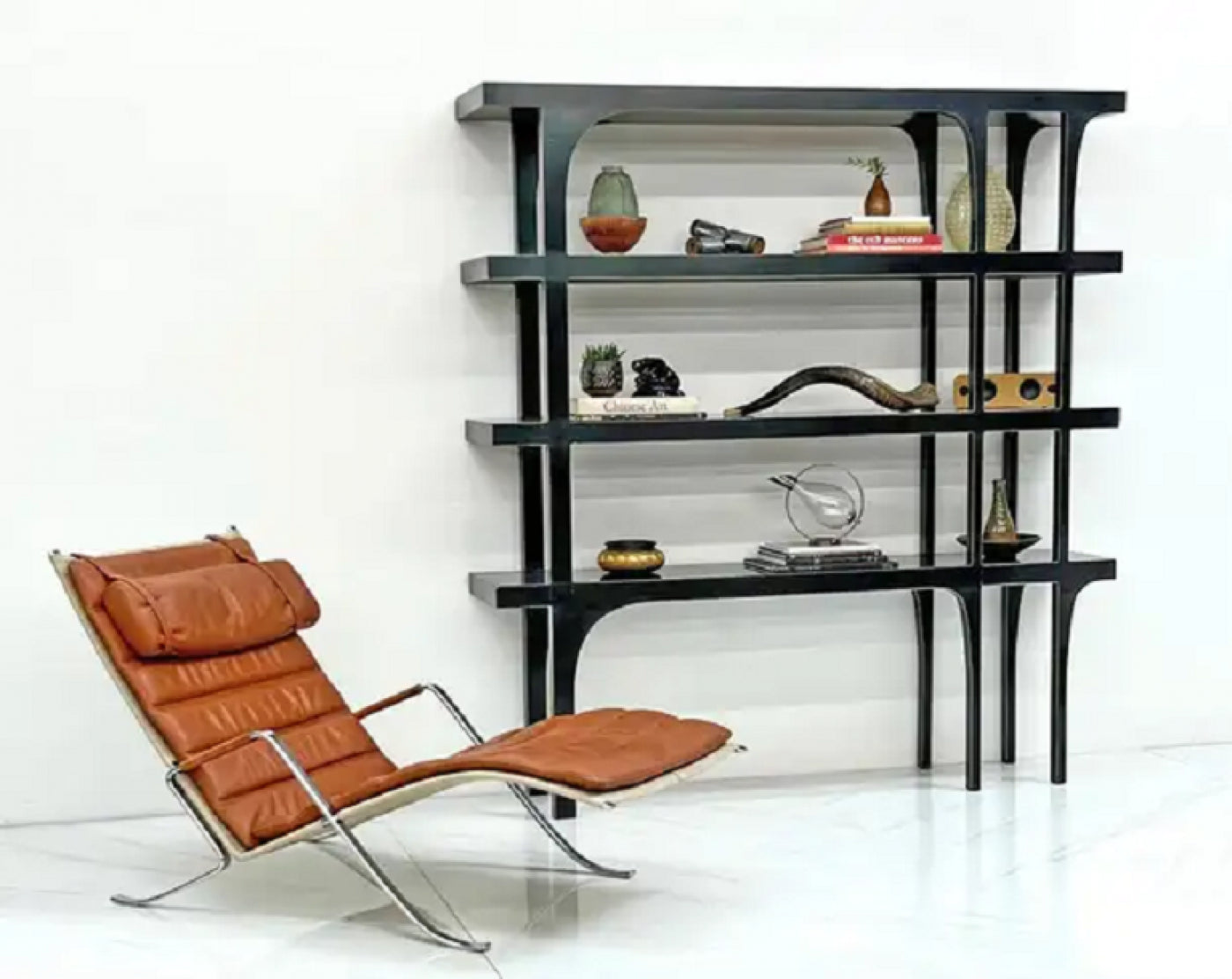 FK-87 Grasshopper Chaise Lounge by Fabricius & Kastholm for Alfred Kill, 1960s