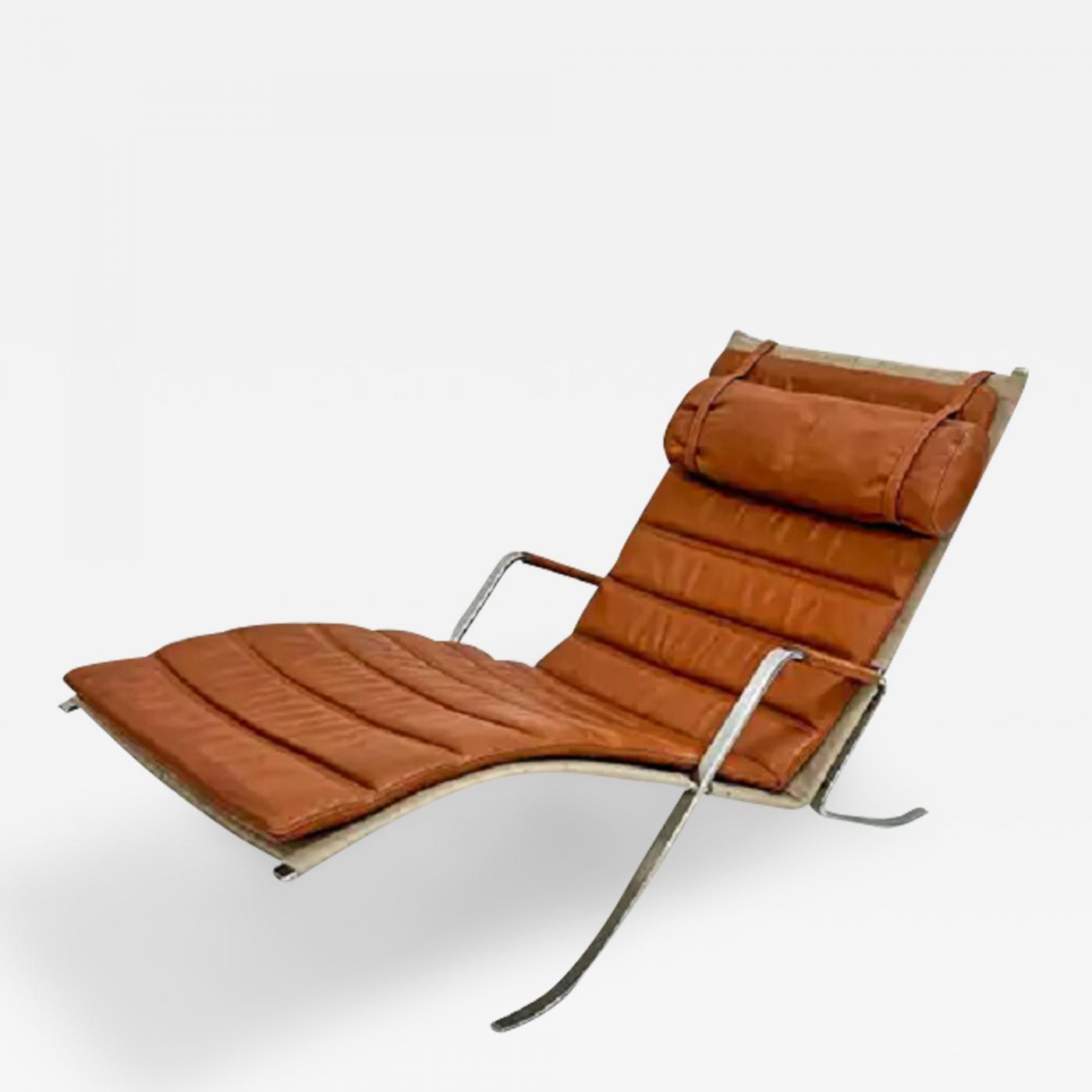 FK-87 Grasshopper Chaise Lounge by Fabricius & Kastholm for Alfred Kill, 1960s
