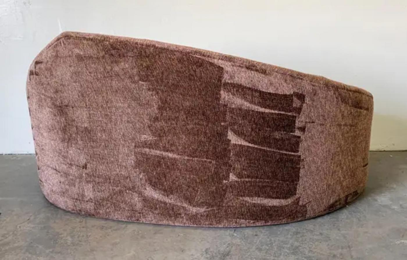 Biomorphic Postmodern Sofa in the Style of Vladimir Kagan