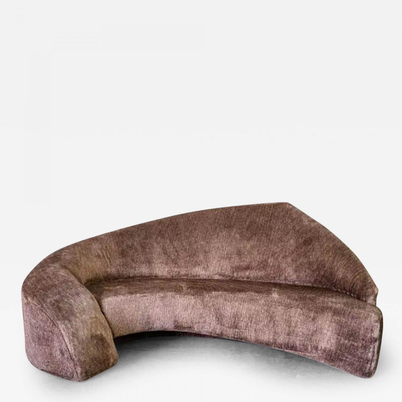 Biomorphic Postmodern Sofa in the Style of Vladimir Kagan