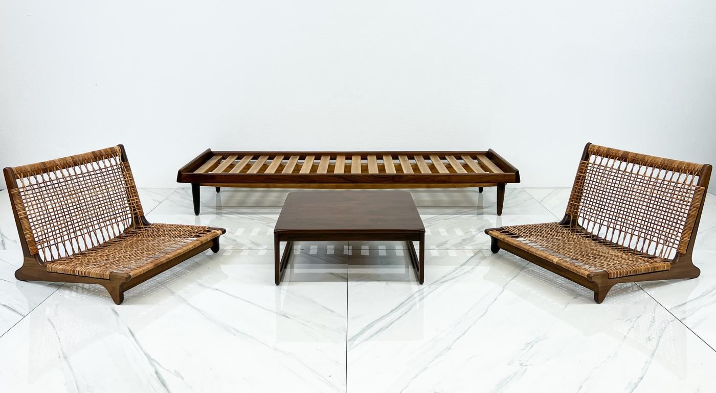 Hans Olsen Teak Modular Seating Unit for Bramin, Denmark, 1950's