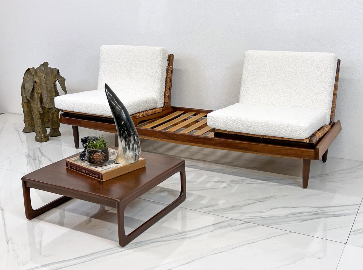 Hans Olsen Teak Modular Seating Unit for Bramin, Denmark, 1950's