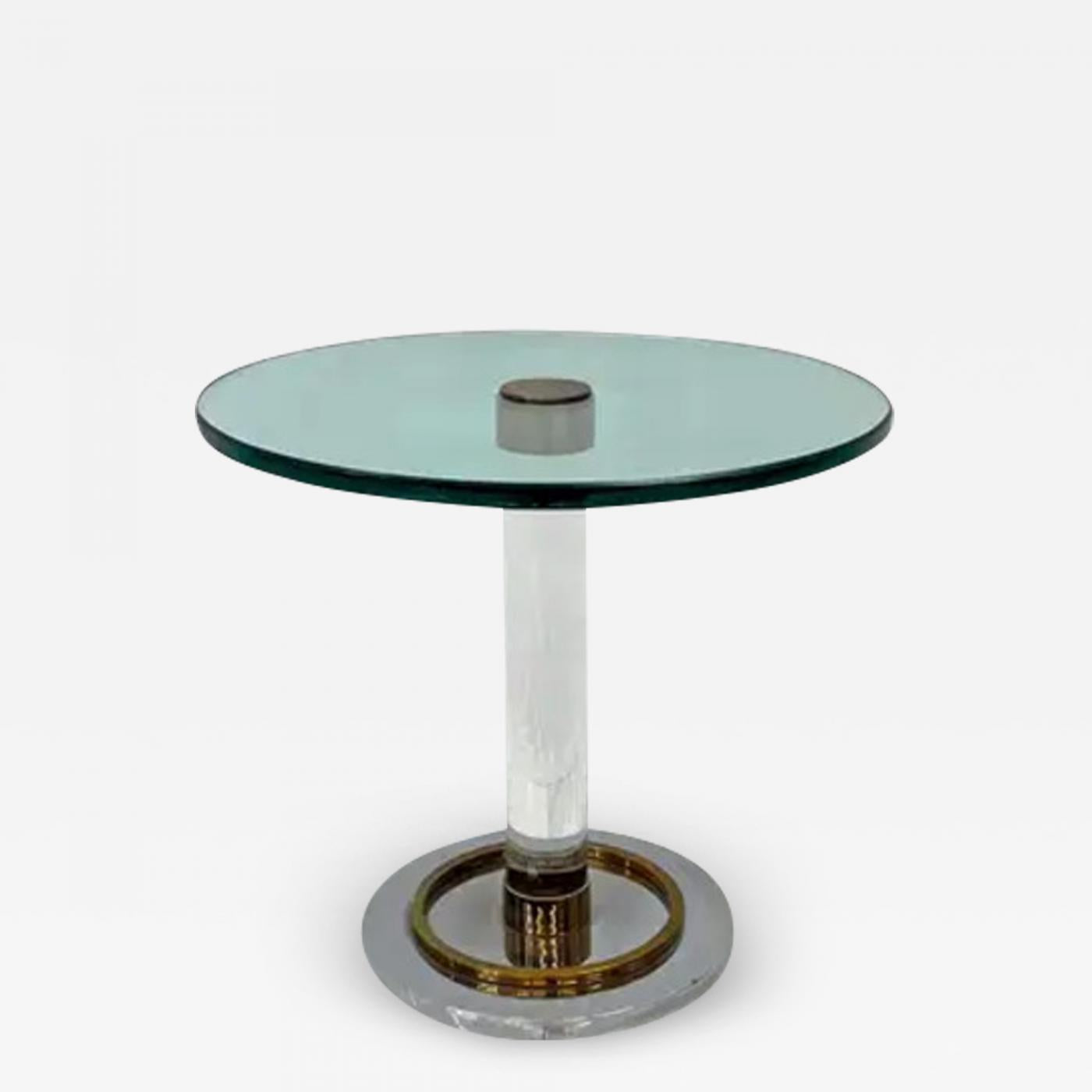 Charles Hollis Jones O Line Side Table, 1970s