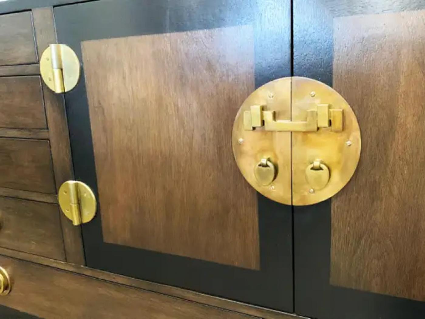 Edward Wormley for Dunbar Cabinet / Credenza in Mahogany and Walnut