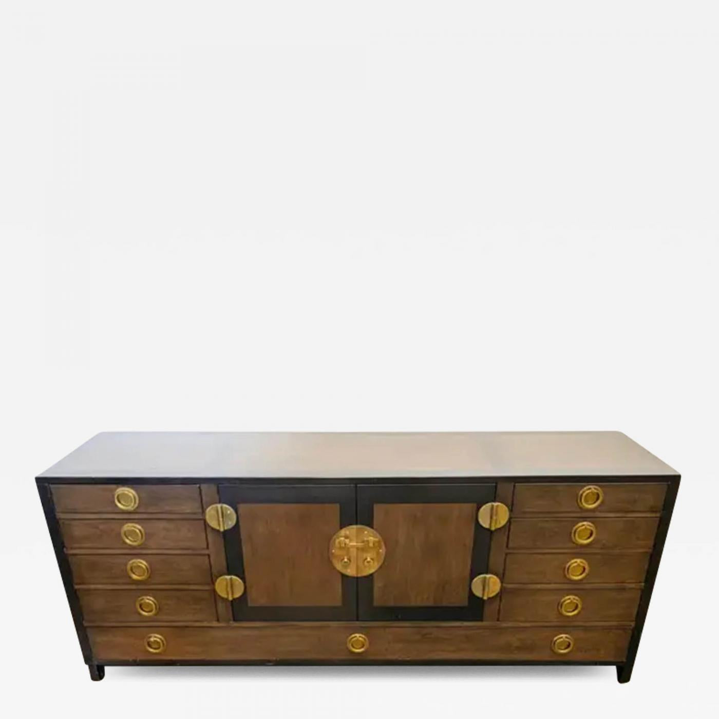 Edward Wormley for Dunbar Cabinet / Credenza in Mahogany and Walnut