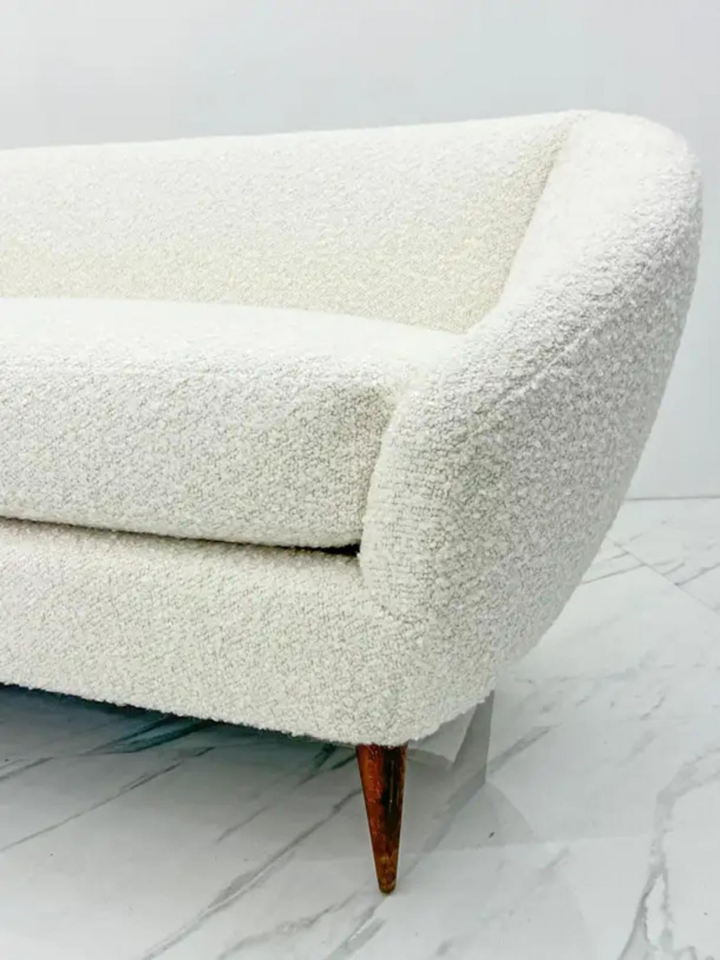 Grande Divano Curvo Boomerang Sofa, After Gio Ponti, C. 1950