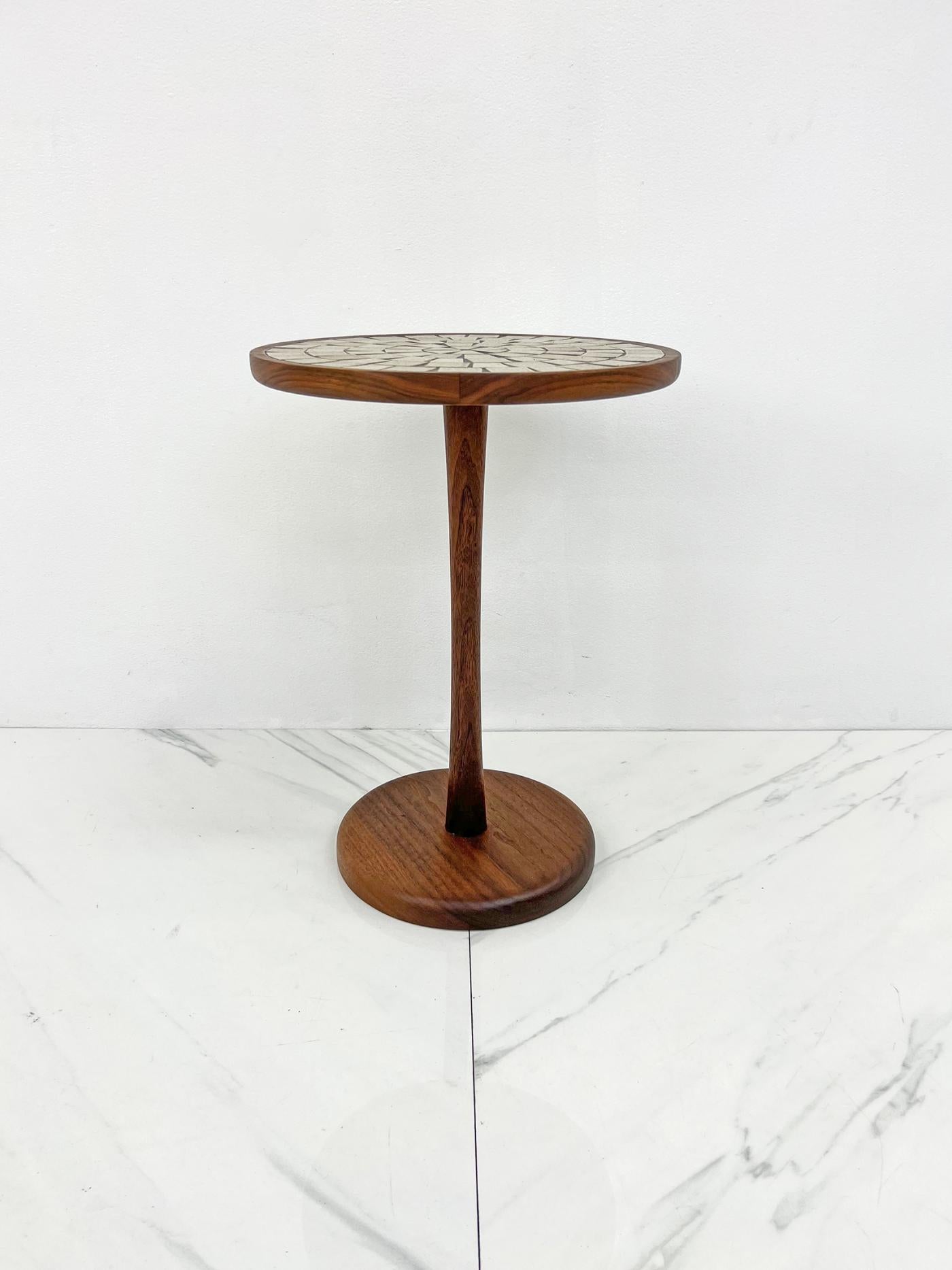 Gordon & Jane Martz Occassional Table, Teak, Ceramic, 1950's