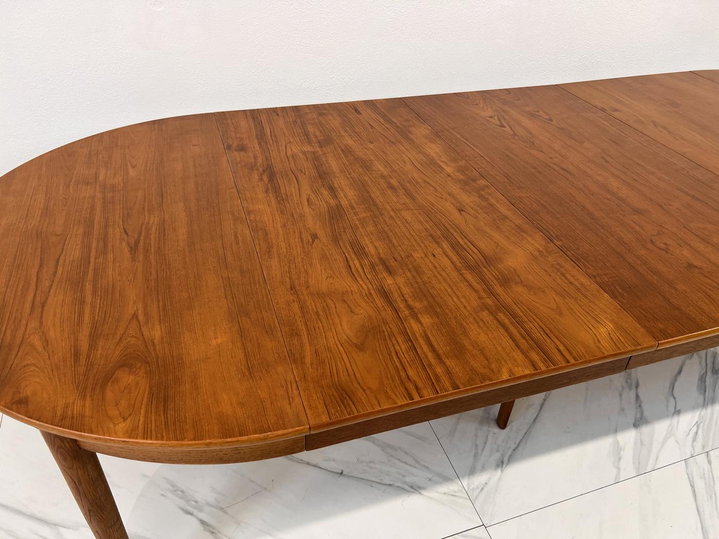 Hans Wegener for Andreas Tuck Monumental Teak Dining Table