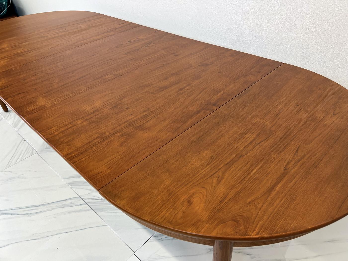 Hans Wegener for Andreas Tuck Monumental Teak Dining Table