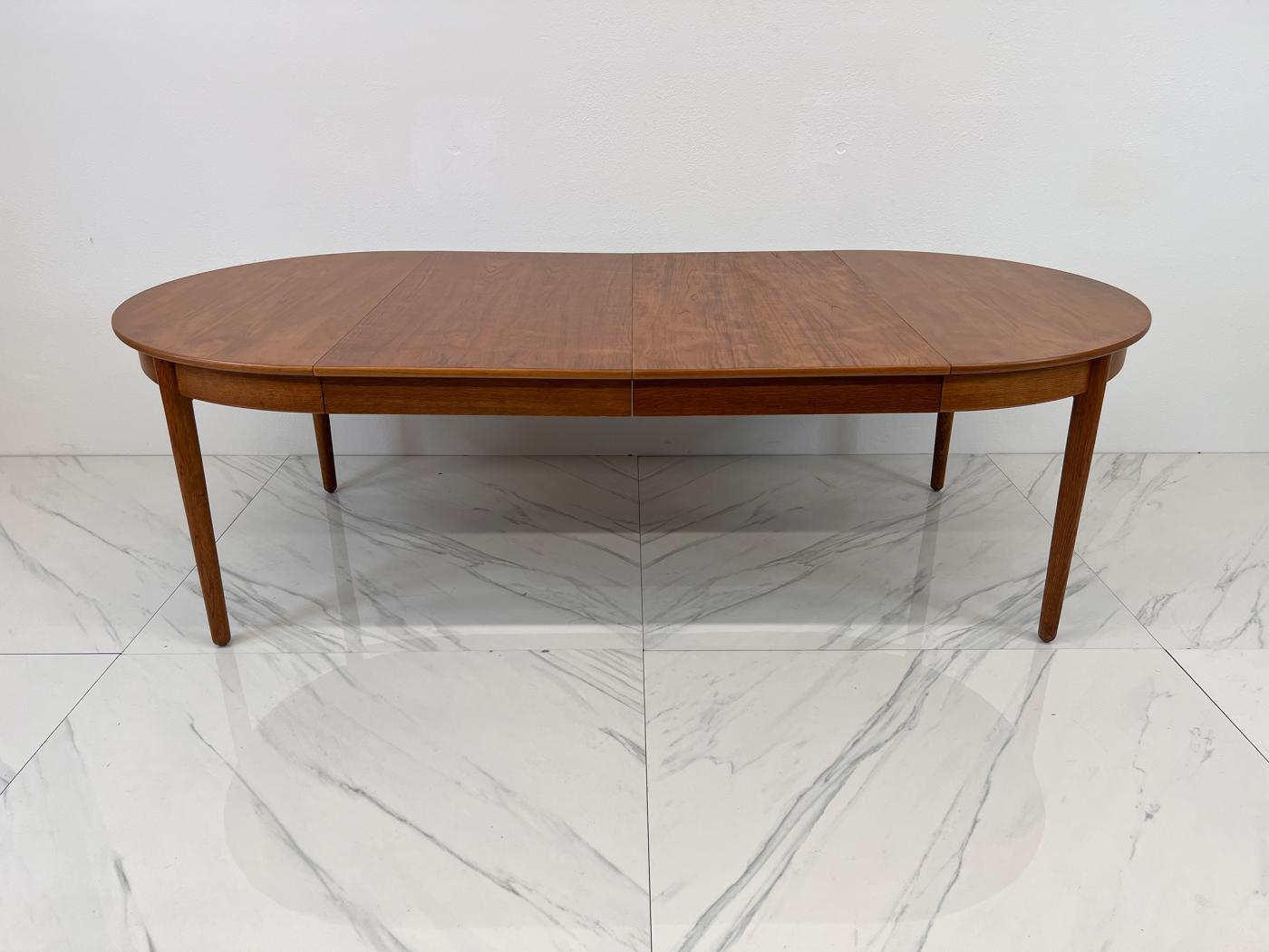 Hans Wegener for Andreas Tuck Monumental Teak Dining Table