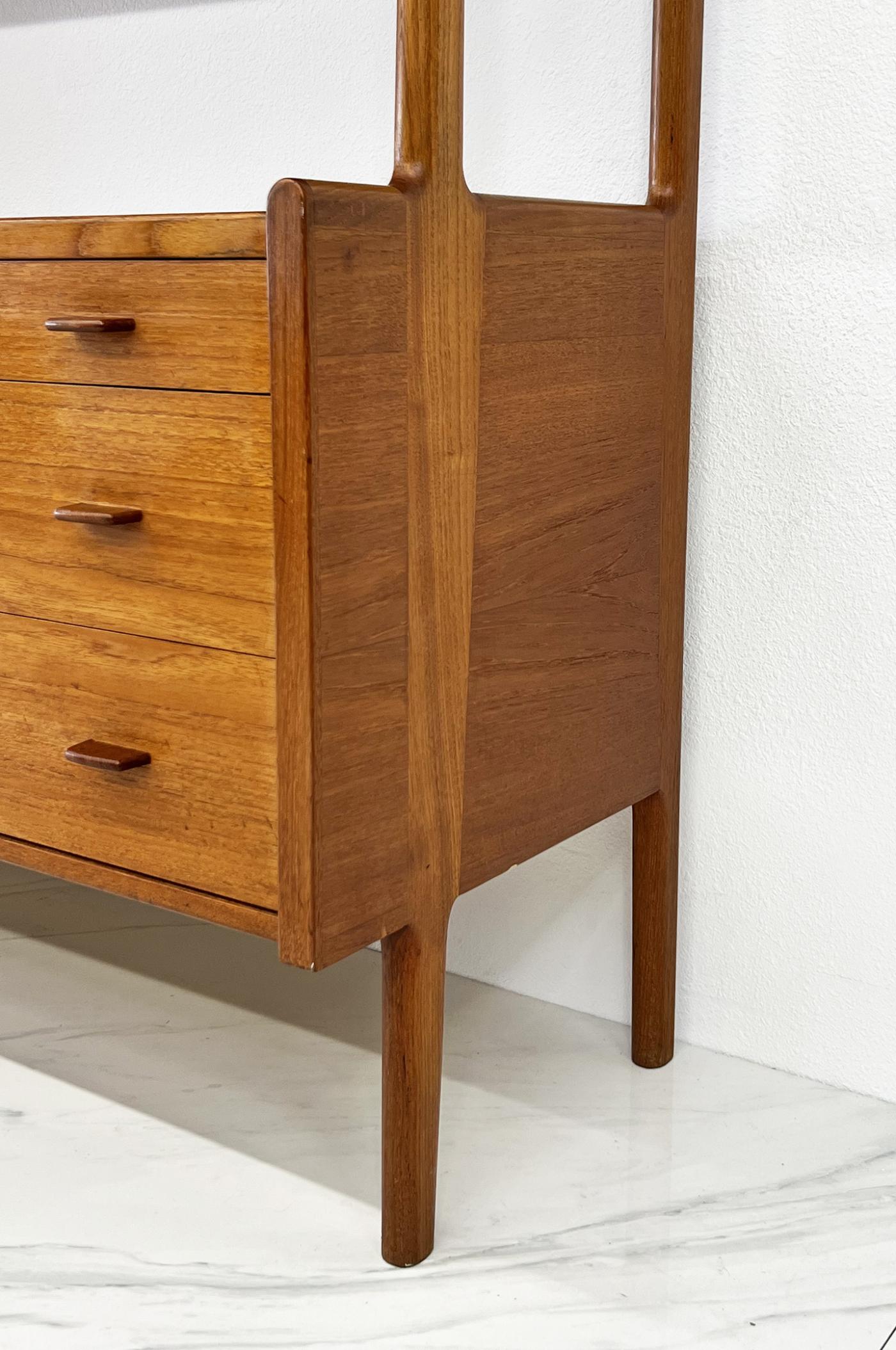 Hans Wegner for Ry Mobler Credenza Wall Unit, Teak, 1958