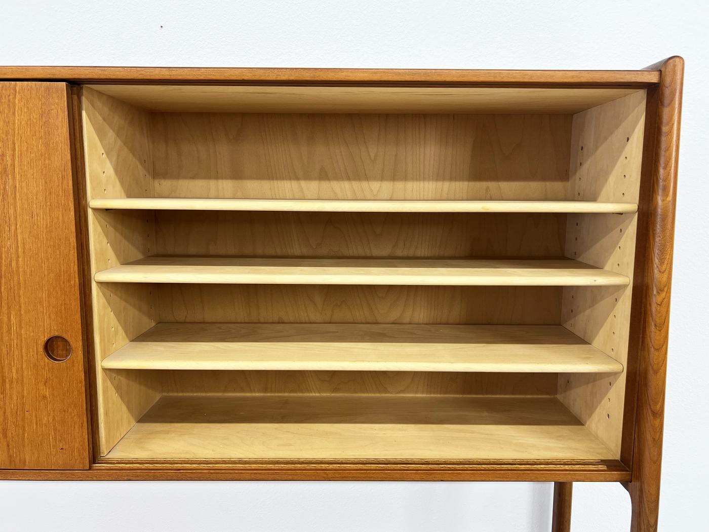 Hans Wegner for Ry Mobler Credenza Wall Unit, Teak, 1958