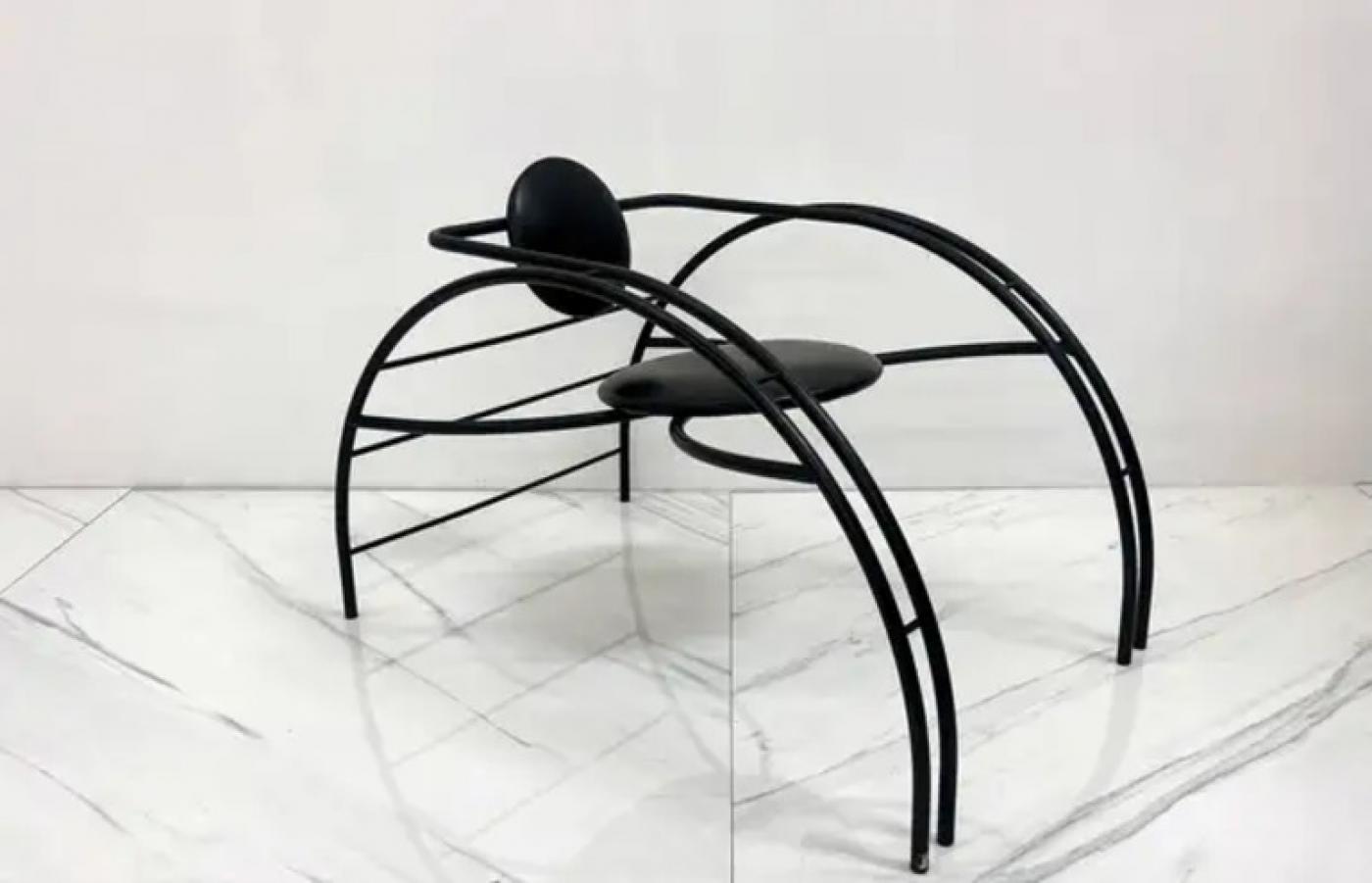 Postmodern Les Amisca Quebec 69 Spider Chair