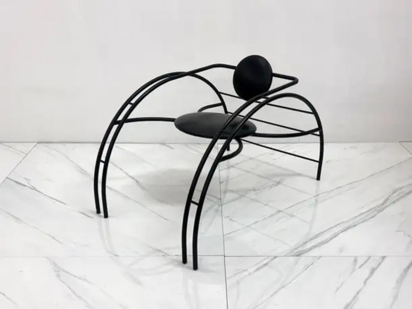 Postmodern Les Amisca Quebec 69 Spider Chair