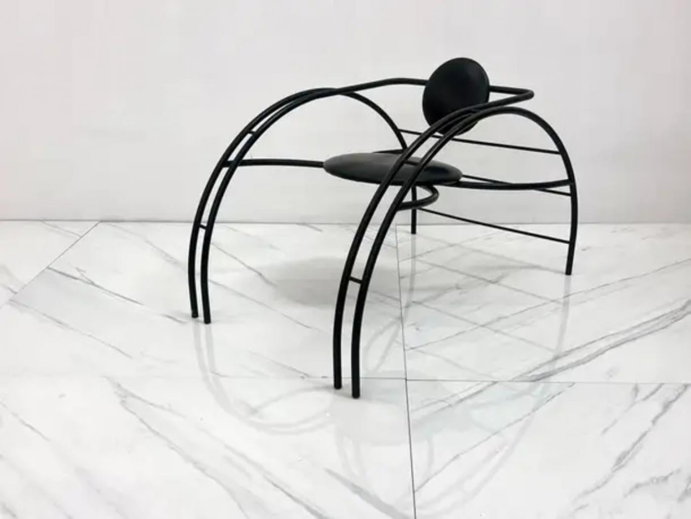 Postmodern Les Amisca Quebec 69 Spider Chair