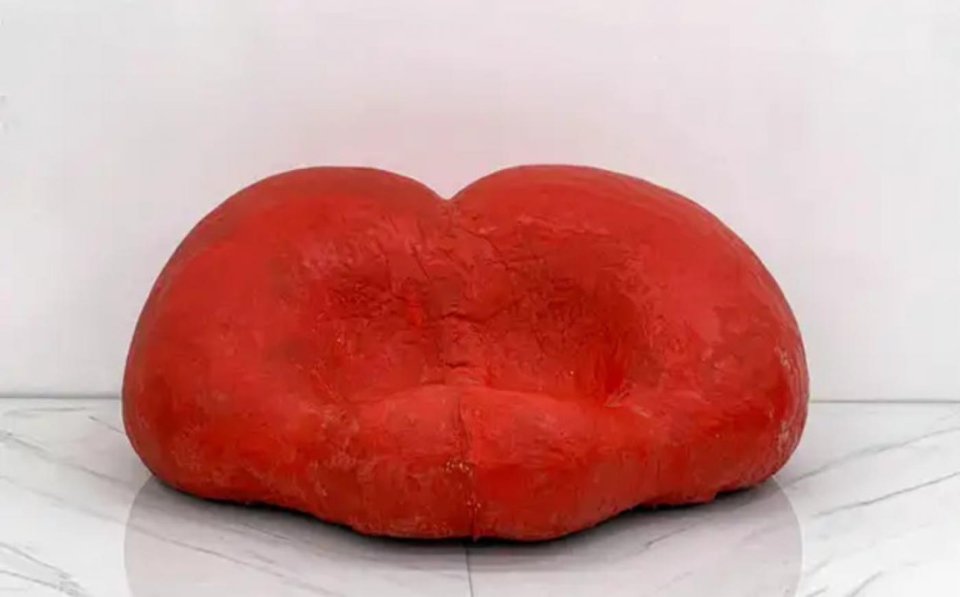 Louis Durot Pouffesses Chair, Signed, 1990