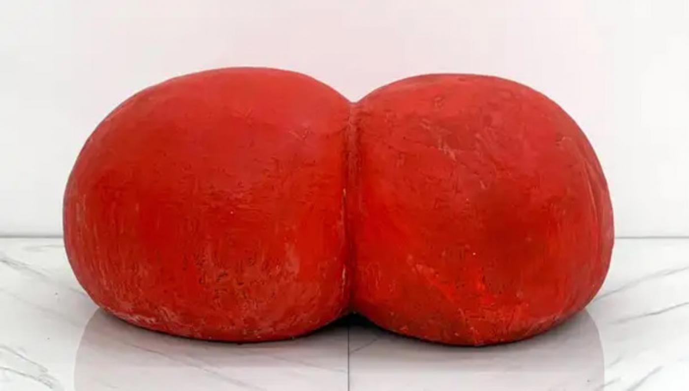 Louis Durot Pouffesses Chair, Signed, 1990