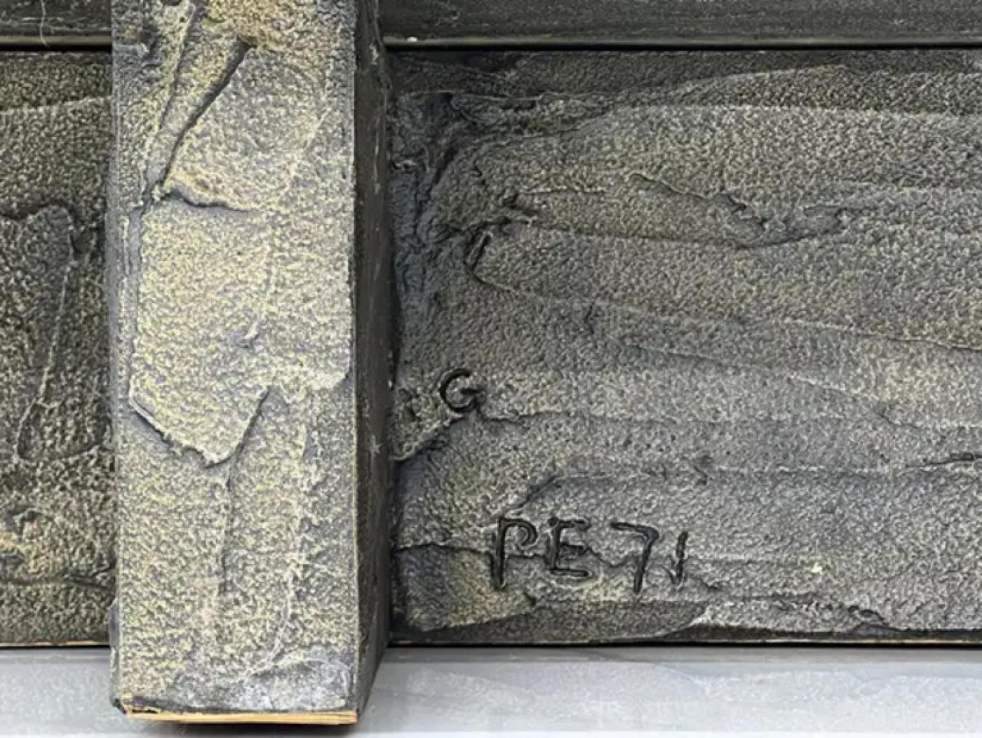 Important Paul Evans Studio Sculpted Bronze and Resin Sofa, Signed, 1971