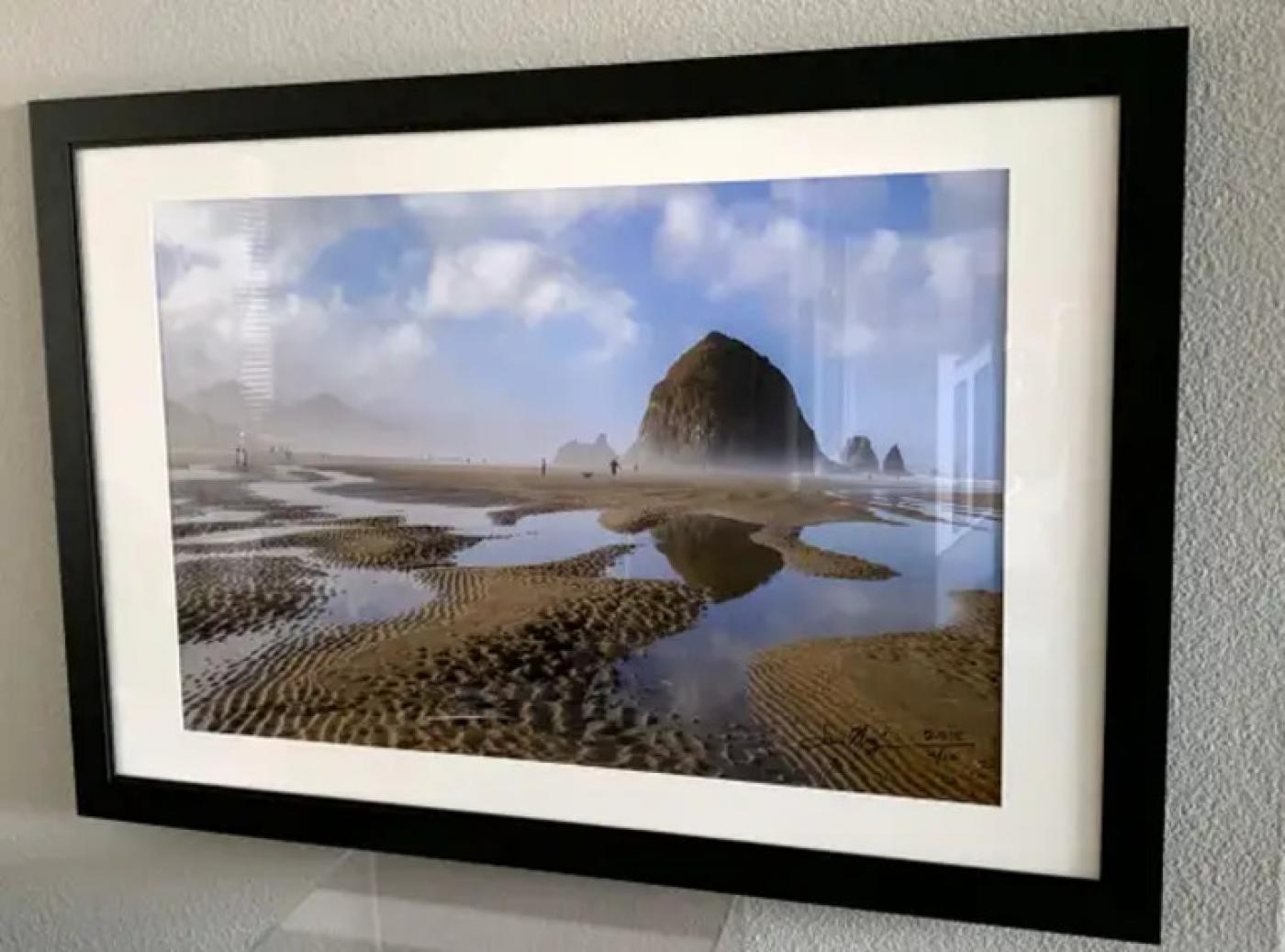 "Surreal Encounters on the Oregon Coast, " Canon Beach Photograph, Sam Nizam