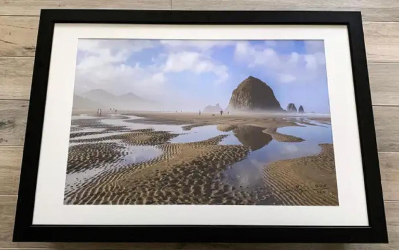 "Surreal Encounters on the Oregon Coast, " Canon Beach Photograph, Sam Nizam