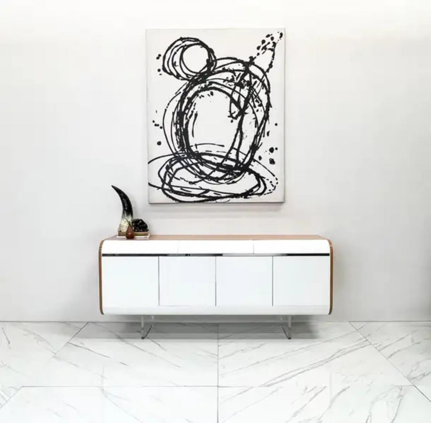 Rare Vladimir Kagan Credenza, Vladimir Kagan Designs, 1970s