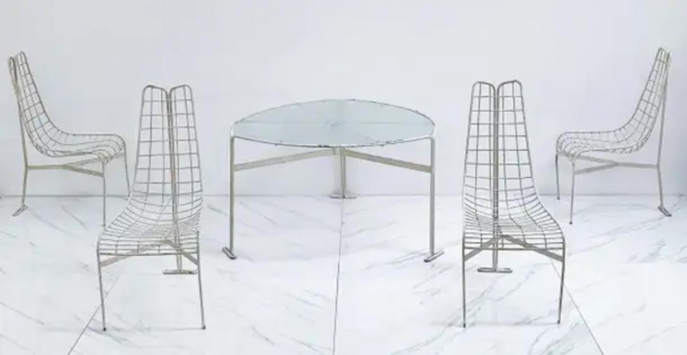 Vladimir Kagan Capricorn Dining Set for Kagan-Dreyfuss, 1950's