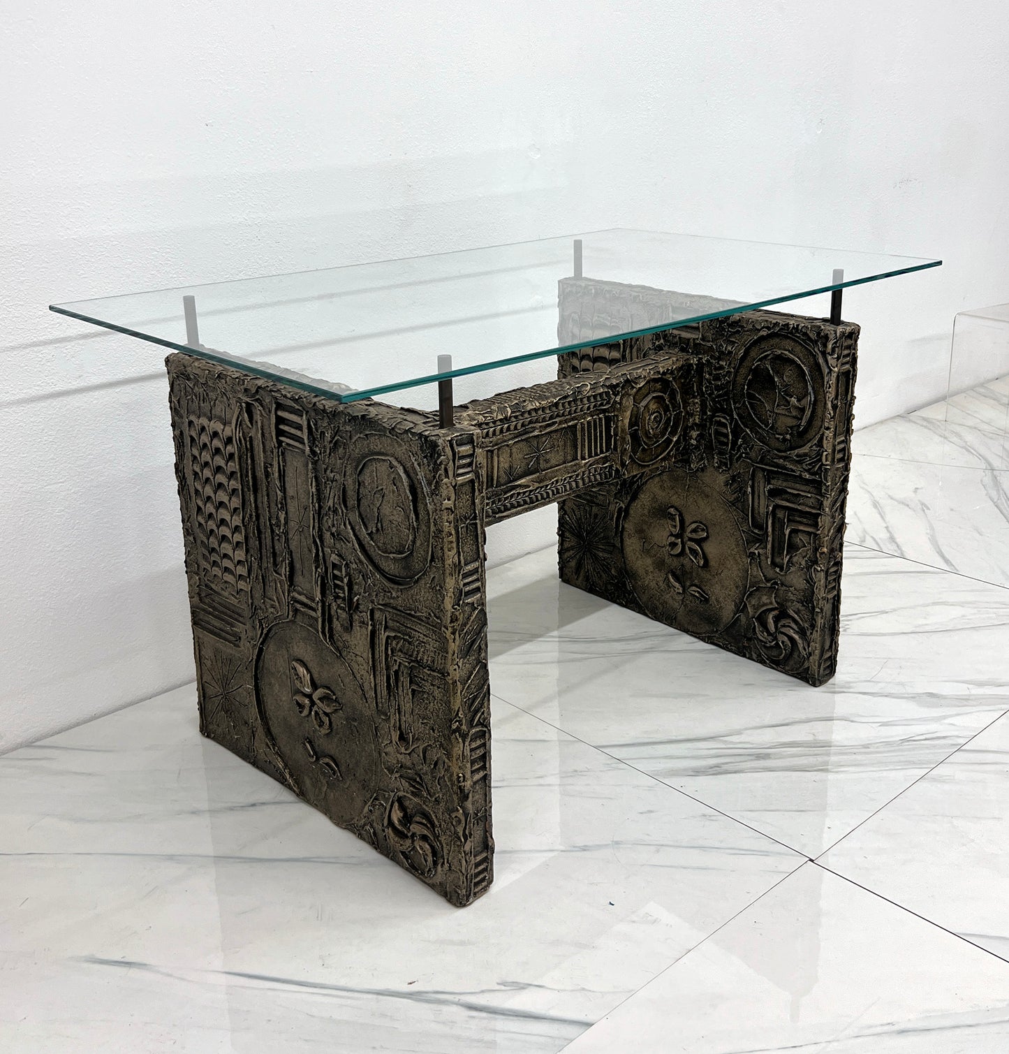 Adrian Pearsall Cast Resin Brutalist Dining Table, 1960's