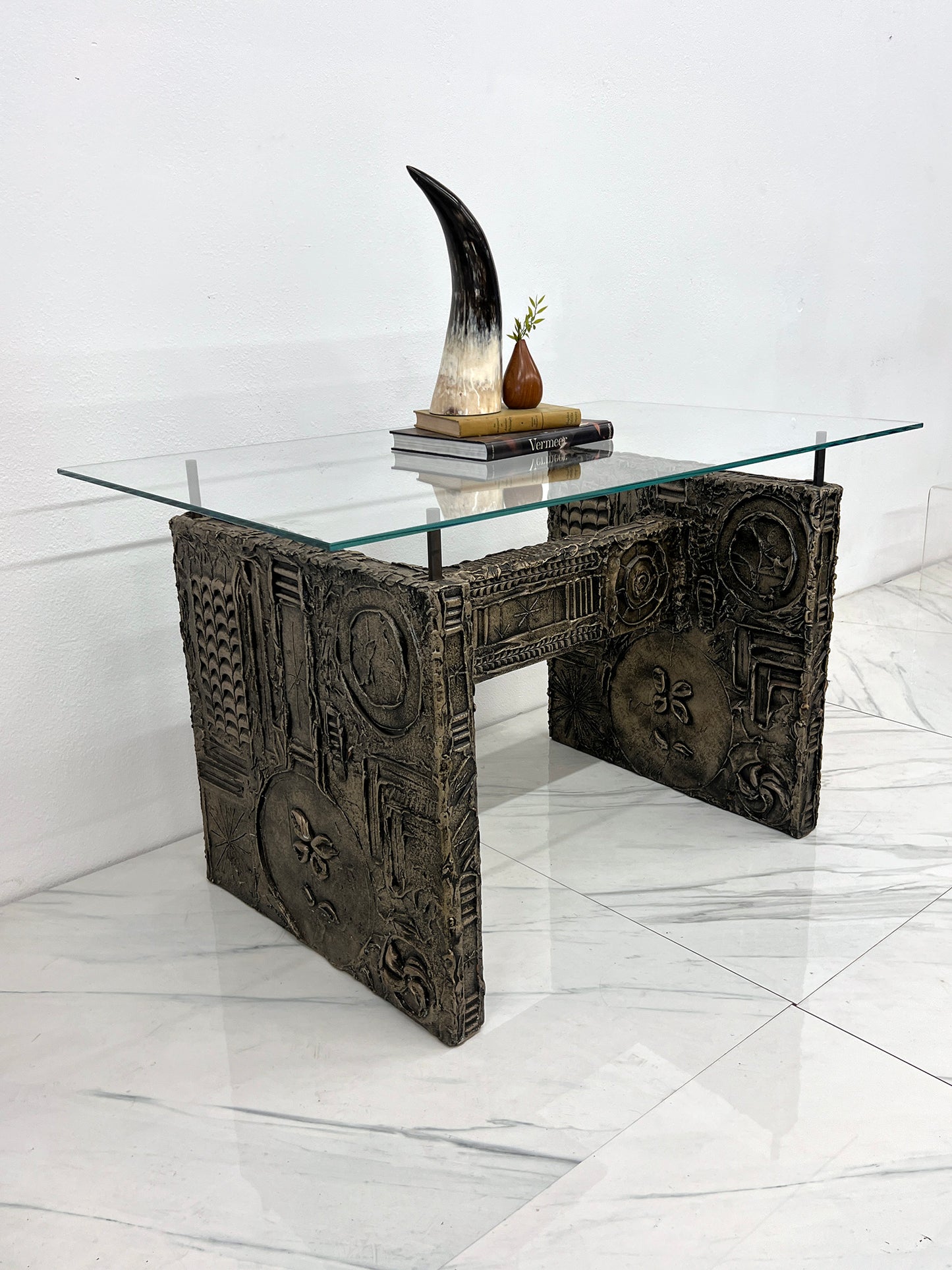 Adrian Pearsall Cast Resin Brutalist Dining Table, 1960's