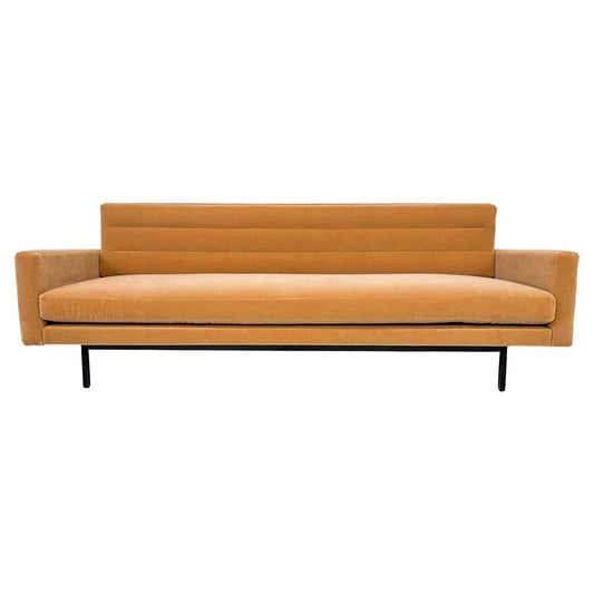 Early Richard Schultz Sofa / Daybed in Mohair, Model 704, Knoll, 1950's
