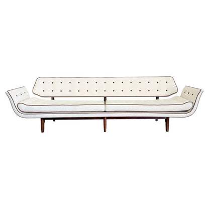 Rare Edward Wormley Model #5719, La Gondola Sofa, Dunbar, 1957