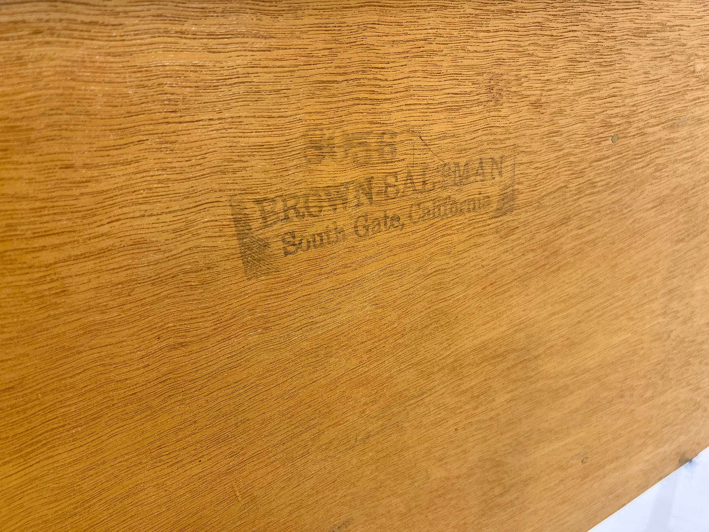 Mahogany and Brass Sideboard, Paul Frankl, Brown Saltman, 1940's