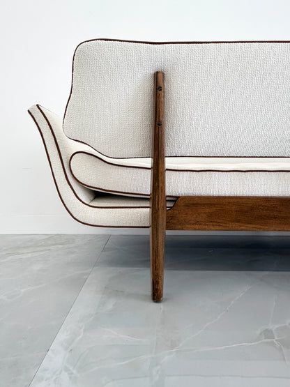 Rare Edward Wormley Model #5719, La Gondola Sofa, Dunbar, 1957