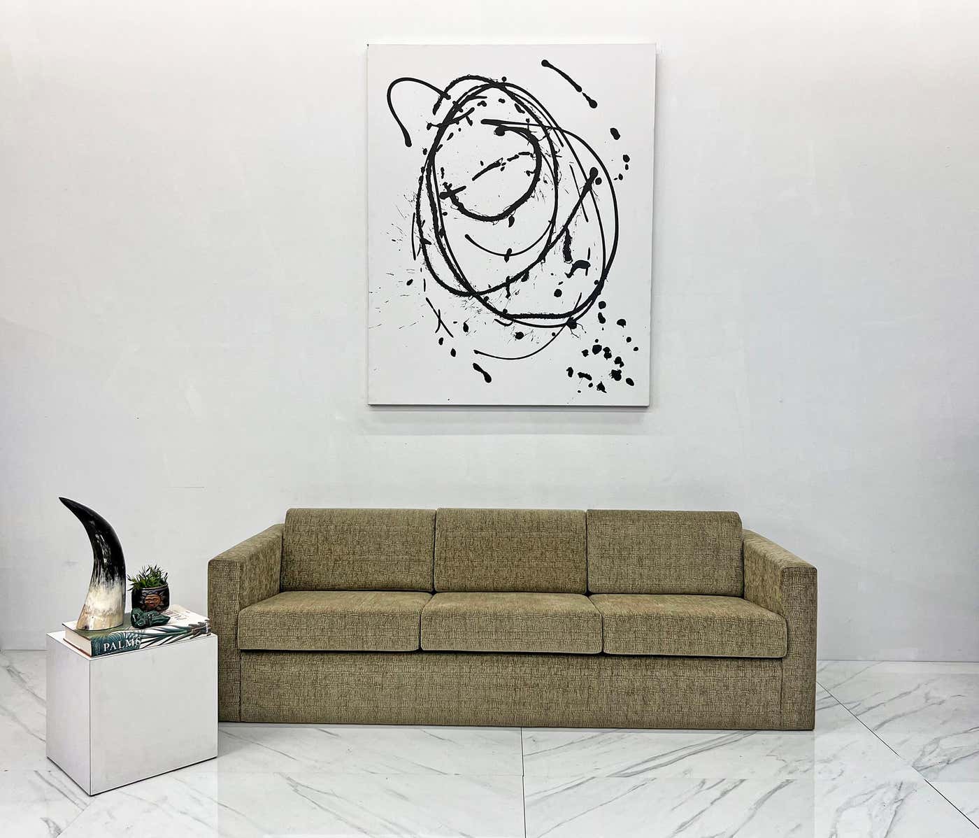 Standard Tuxedo Sofa by Milo Baughman, Thayer Coggin, 1970's