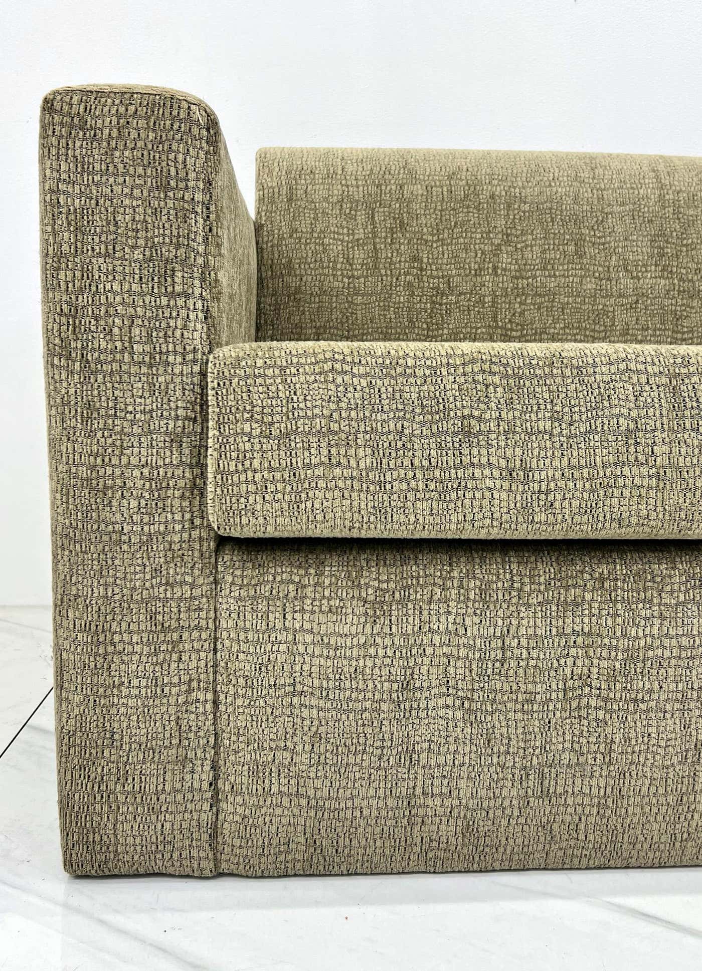 Standard Tuxedo Sofa by Milo Baughman, Thayer Coggin, 1970's