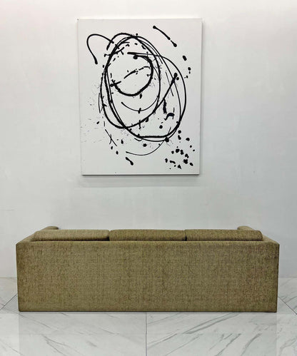 Standard Tuxedo Sofa by Milo Baughman, Thayer Coggin, 1970's