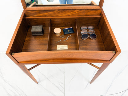 George Nakashima Dressing Table, Vanity, Origins, Widdicomb - Mueller, 1957