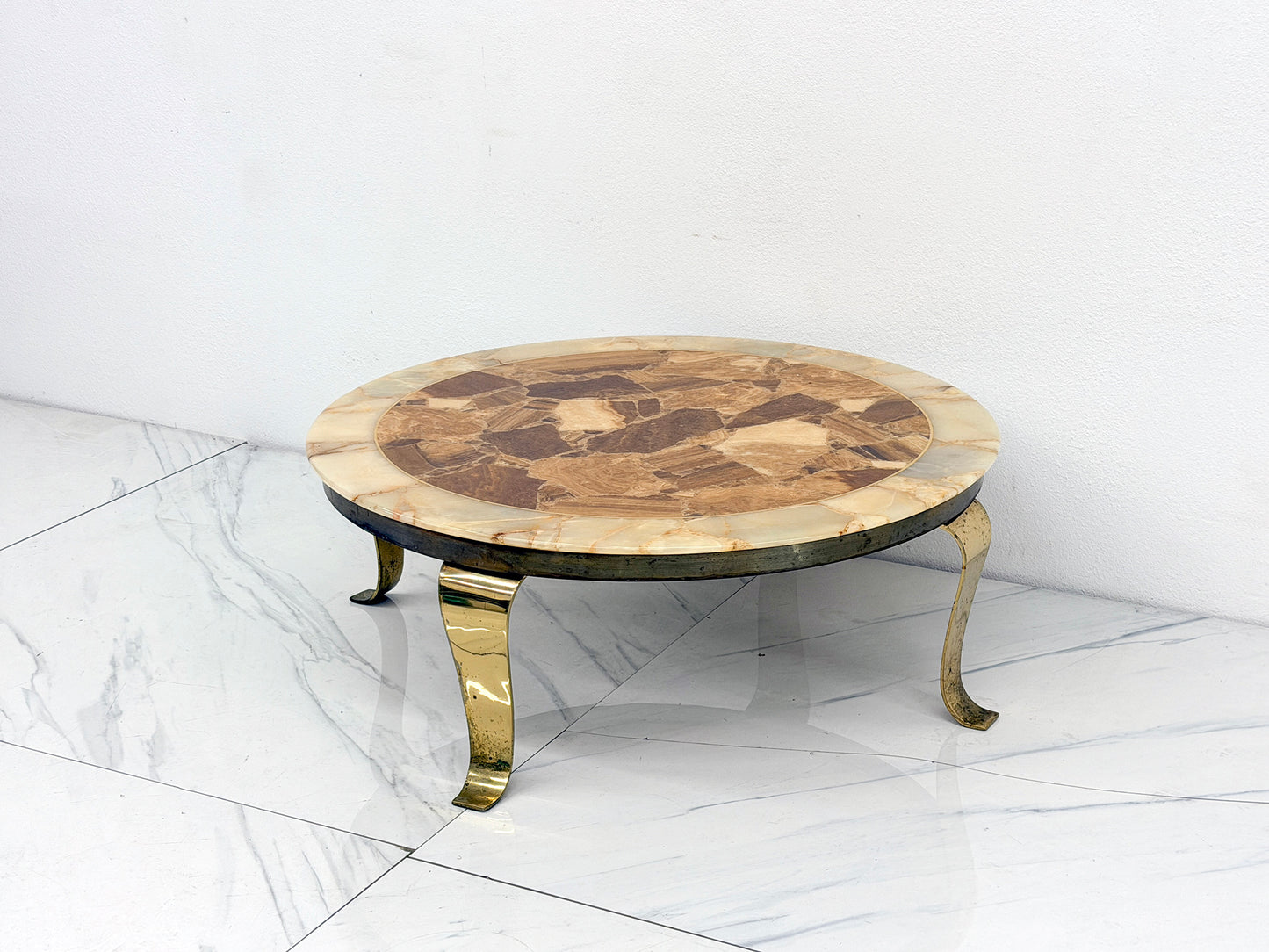 Mid Century Onyx Coffee Table by Arturo Pani, Muller's Of Mexico, 1960's