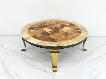 Mid Century Onyx Coffee Table by Arturo Pani, Muller's Of Mexico, 1960's