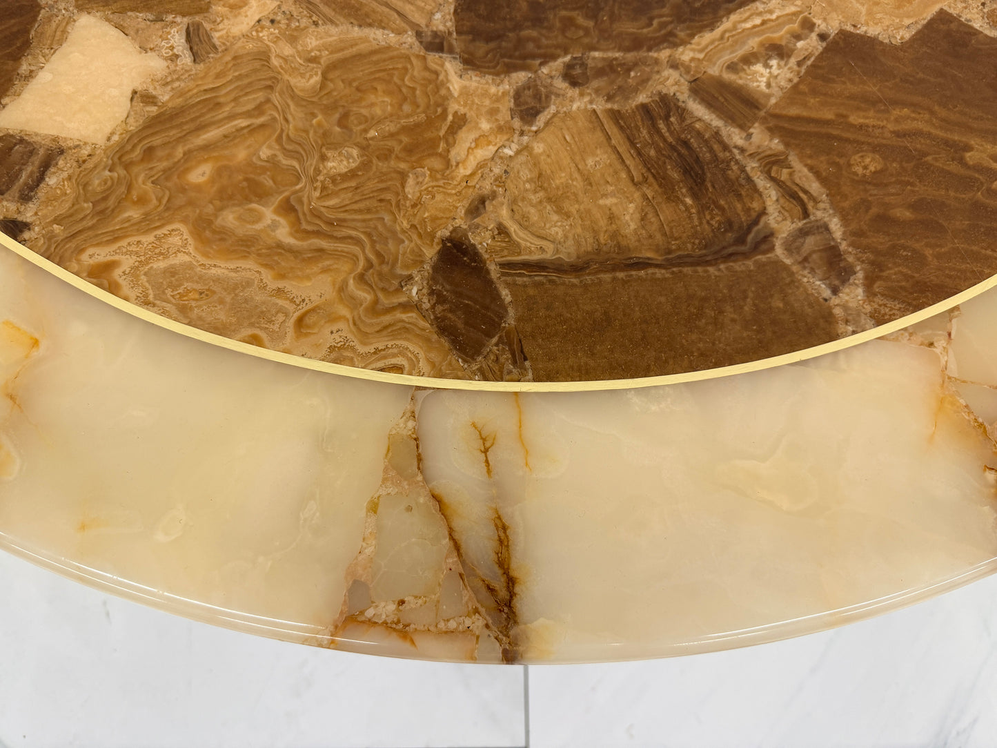Mid Century Onyx Coffee Table by Arturo Pani, Muller's Of Mexico, 1960's