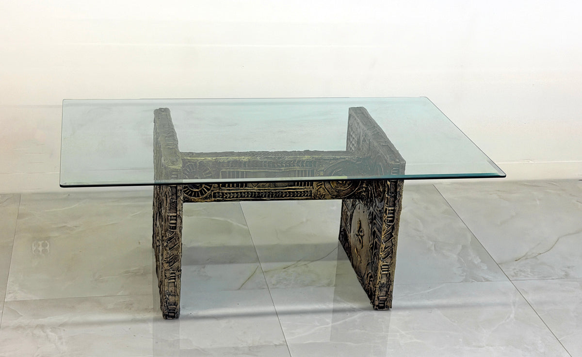 Adrian Pearsall Cast Goopy Sculptured Brutalist Dining Table, 1960's