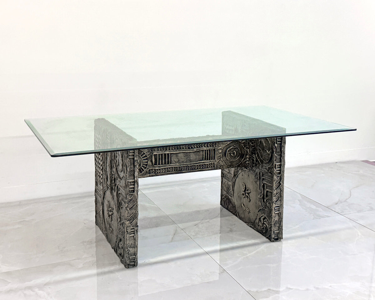 Adrian Pearsall Cast Goopy Sculptured Brutalist Dining Table, 1960's