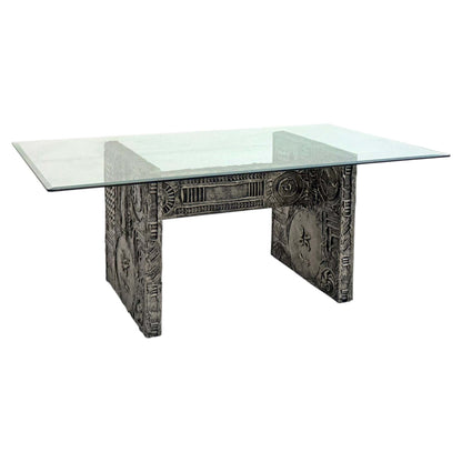 Adrian Pearsall Cast Goopy Sculptured Brutalist Dining Table, 1960's