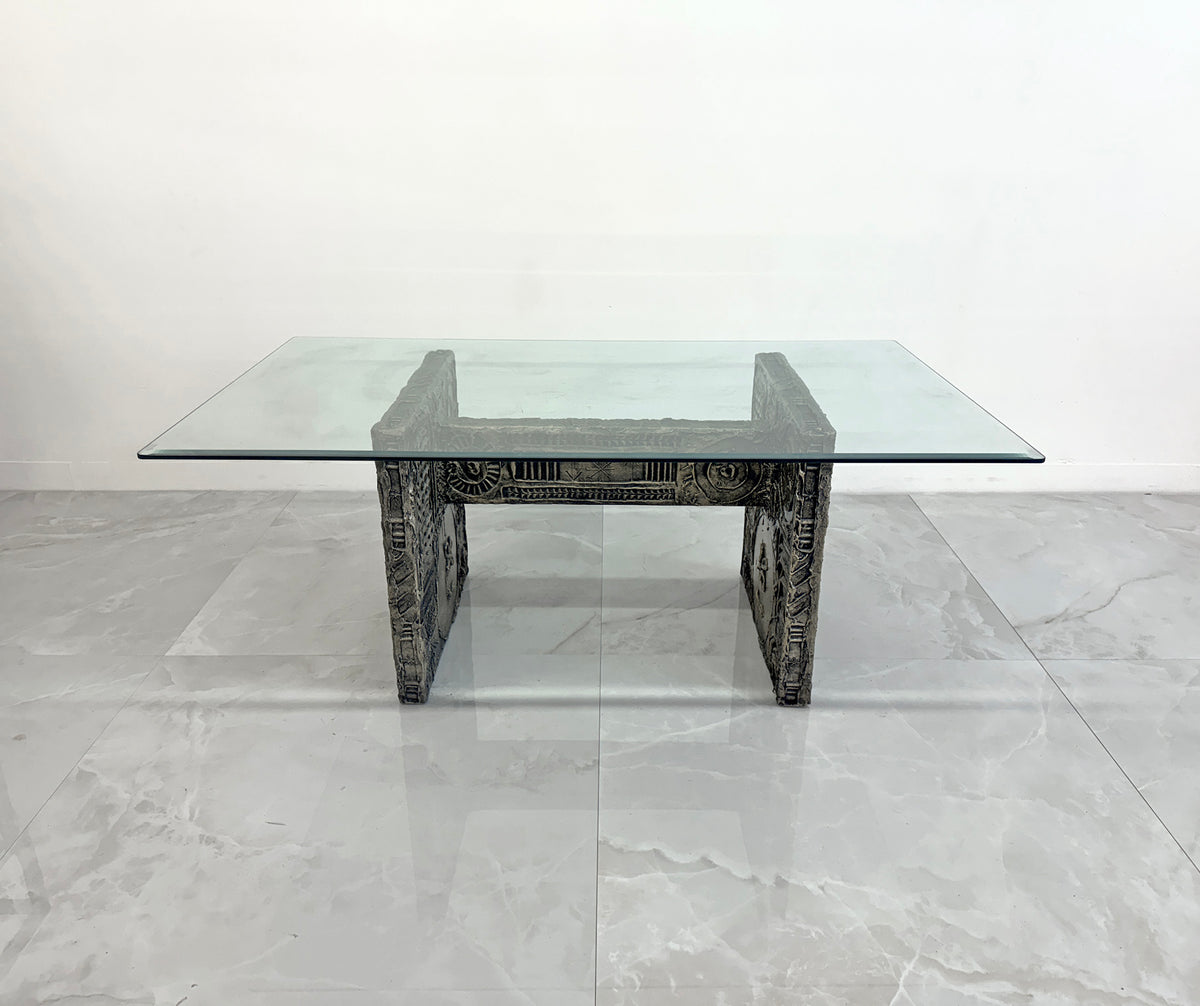 Adrian Pearsall Cast Goopy Sculptured Brutalist Dining Table, 1960's