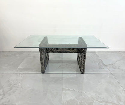 Adrian Pearsall Cast Goopy Sculptured Brutalist Dining Table, 1960's