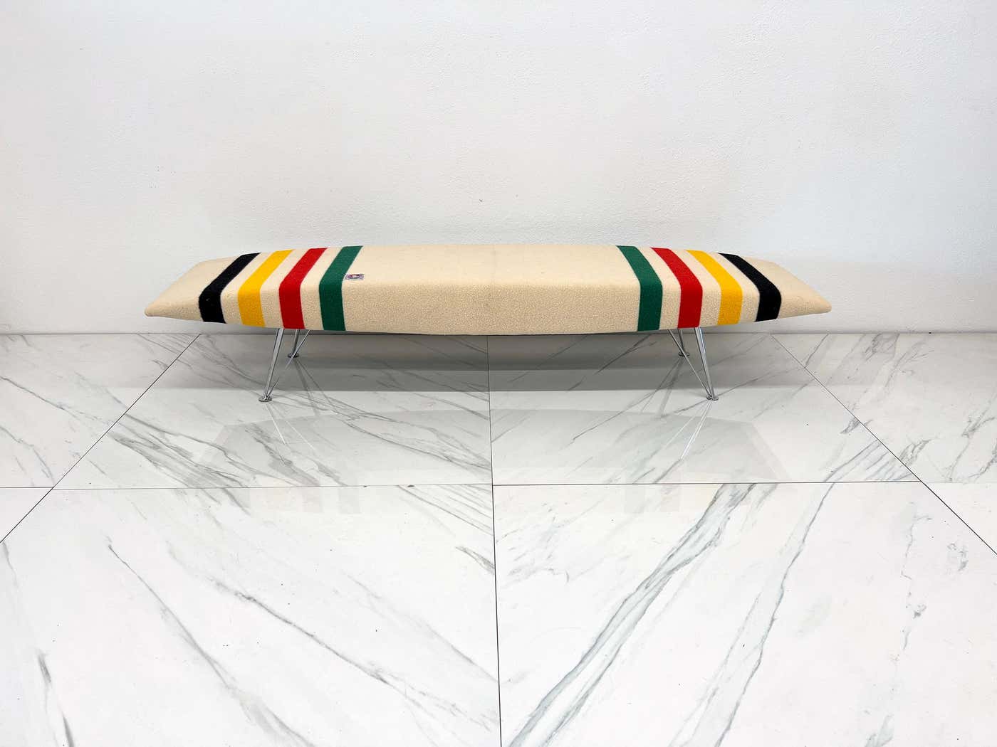 Massimo losa Ghini Plana Bench, in 1930's Pendleton Glacier Park Blanket