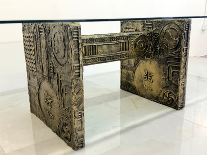 Adrian Pearsall Cast Goopy Sculptured Brutalist Dining Table, 1960's