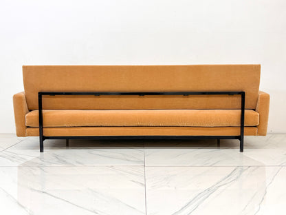 Early Richard Schultz Sofa / Daybed in Mohair, Model 704, Knoll, 1950's