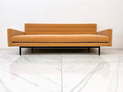 Early Richard Schultz Sofa / Daybed in Mohair, Model 704, Knoll, 1950's