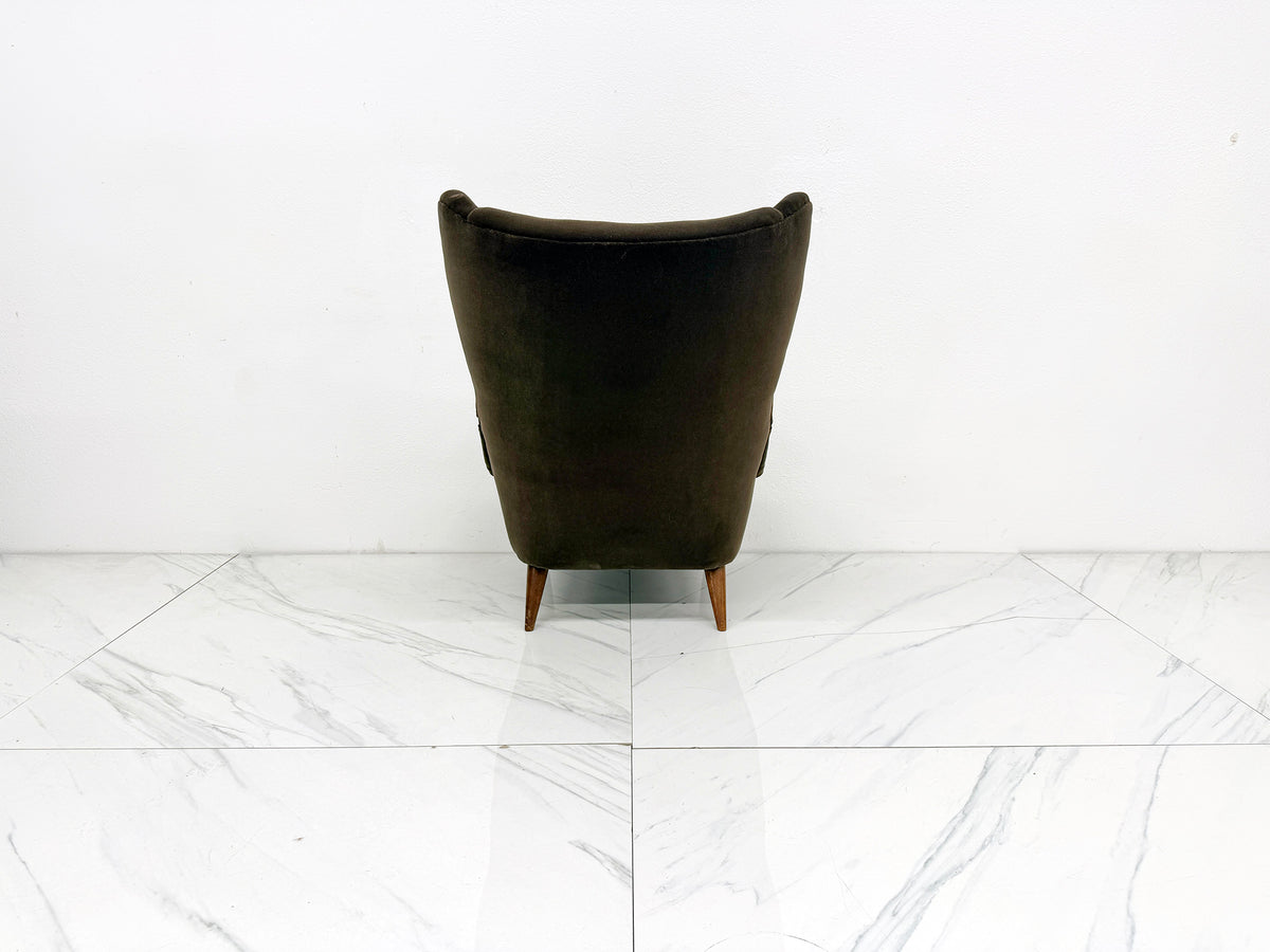 Model VP 37 Oak and Teak Lounge Chair by Georg Thams, Denmark 1950's