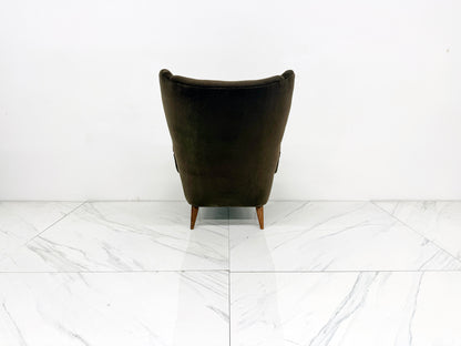 Model VP 37 Oak and Teak Lounge Chair by Georg Thams, Denmark 1950's